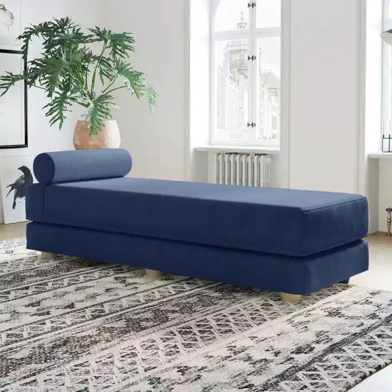 Jaxx Alon Canapé-lit / Lit escamotable grand lit (Queen) – Microvelours