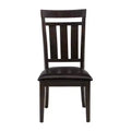 Jofran,Distressed Rustic Solid Acacia Upholstered Slat-back Dining Chair (Set of 2)