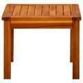 vidaXL Coffee Table Natural Wood Solid Acacia Wood - 17.7 x 17.7 x 14.2