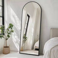 MAYEERTY 71X26 Inch Arched Full Length Mirror, Standing Hanging Leaning Wall Full Body Mirror