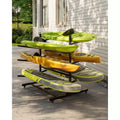COZONY 3-Layer Heavy Duty Kayak Storage Rack, Double-Sided Steel Stand for Garage Dock Shed