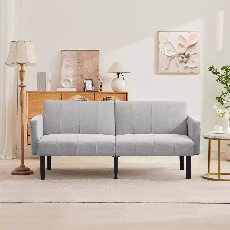 Canapé convertible, Futon inclinable 3 places, Canapé-lit moderne en tissu, Parfait pour le salon, la chambre et l'appartement