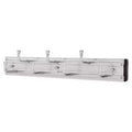 Rev-A-Shelf 12 Pull Out Closet Organization Rack for Belts, Ties and Scarves, Accessories Storage Hanger with Mounting Hardware, Chrome, BRC-12CR