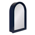 Kate and Laurel Arcott Arch Mirror Vanity Cabinet
