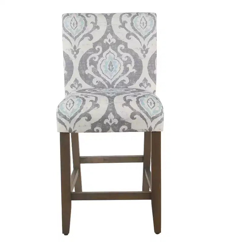 Tabouret de bar rembourré hauteur comptoir 24 po - HomePop