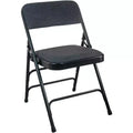 Lot de 2 chaises pliantes en métal rembourrées Advantage de Flash Furniture - Siège en tissu