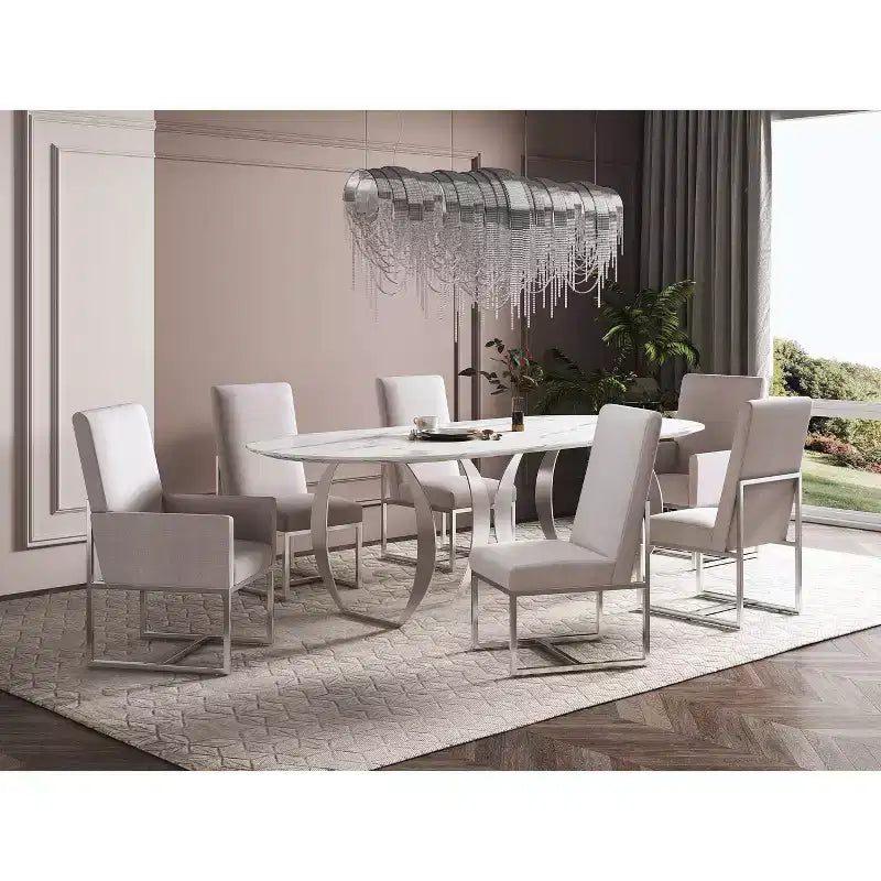 Lot de 8 Chaises de Salle à Manger Element - Manhattan Comfort