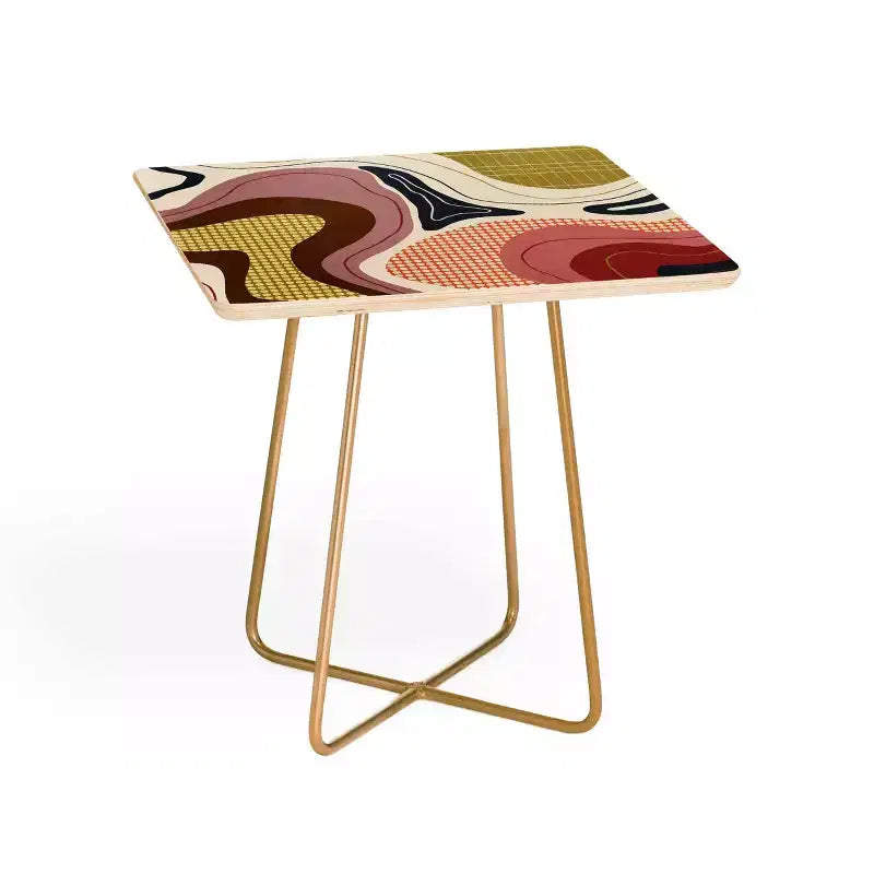 Table carrée d'appoint Viviana Gonzalez Retro Fusion - Deny Designs