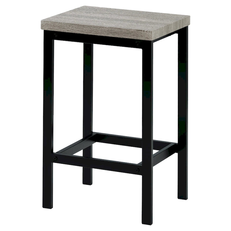Table de salle à manger extra longue avec 3 tabourets de bar