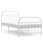 Cadre de lit en métal de 30,5 cm, sans matelas