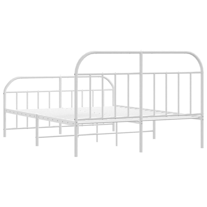 Cadre de lit en métal de 30,5 cm, sans matelas