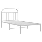 Cadre de lit en métal de 30,5 cm, sans matelas
