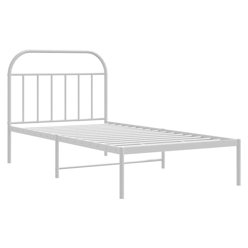 Cadre de lit en métal de 30,5 cm, sans matelas