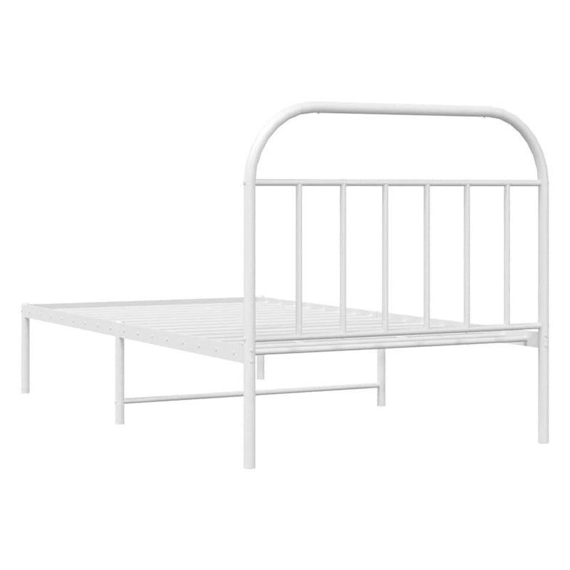 Cadre de lit en métal de 30,5 cm, sans matelas