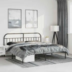 Cadre de lit en métal de 30,5 cm, sans matelas