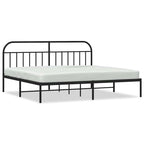 Cadre de lit en métal de 30,5 cm, sans matelas