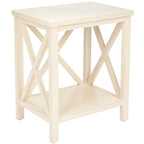 Table d'appoint avec croix - 18,1 x 13,4 x 21,5