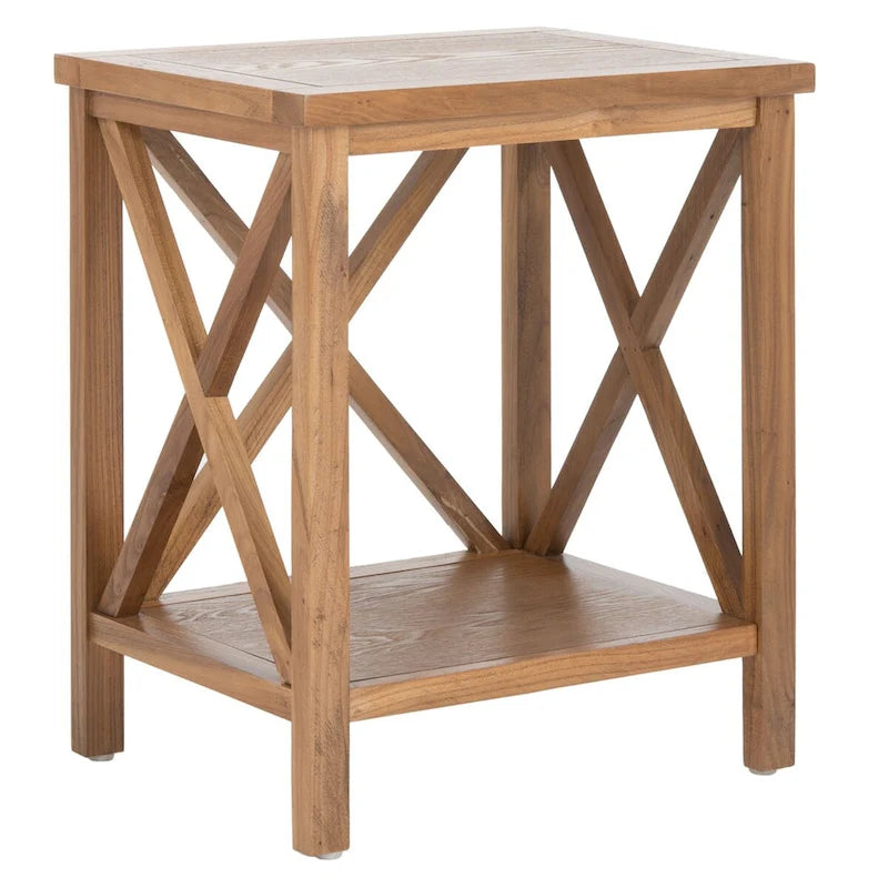 Table d'appoint avec croix - 18,1 x 13,4 x 21,5