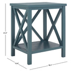 Table d'appoint avec croix - 18,1 x 13,4 x 21,5