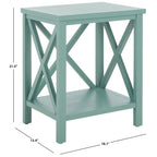Table d'appoint avec croix - 18,1 x 13,4 x 21,5