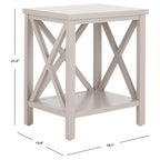 Table d'appoint avec croix - 18,1 x 13,4 x 21,5