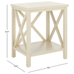 Table d'appoint avec croix - 18,1 x 13,4 x 21,5