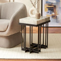 SAFAVIEH Mazie Rectangle Accent Table - 19 W x 13 D x 22 H - 19Wx13Dx22H