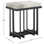Table d'appoint rectangulaire - 19 L x 13 P x 22 H
