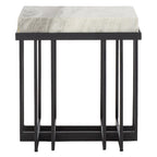 Table d'appoint rectangulaire - 19 L x 13 P x 22 H