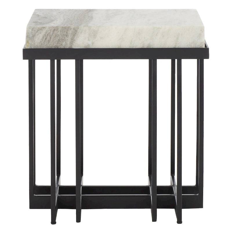 Table d'appoint rectangulaire - 19 L x 13 P x 22 H