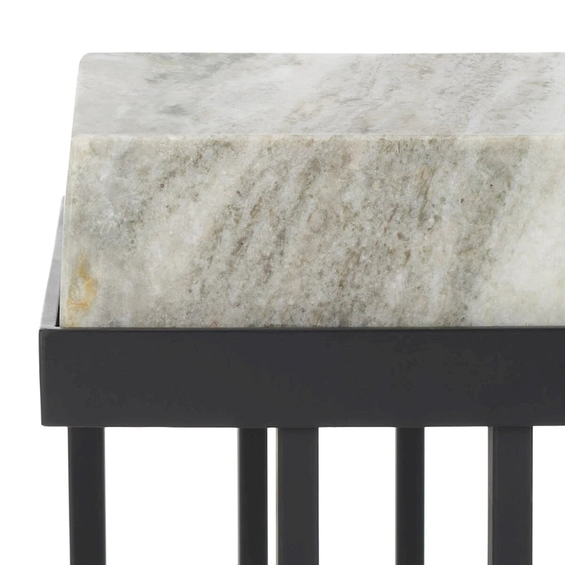 Table d'appoint rectangulaire - 19 L x 13 P x 22 H