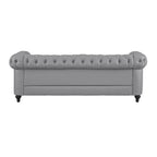 Canapé Chesterfield, confort luxueux pour salons douillets, canapé moderne du milieu du siècle, 3 places