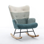 Fauteuil d'appoint moderne Patchwork pour salon, chambre, studio