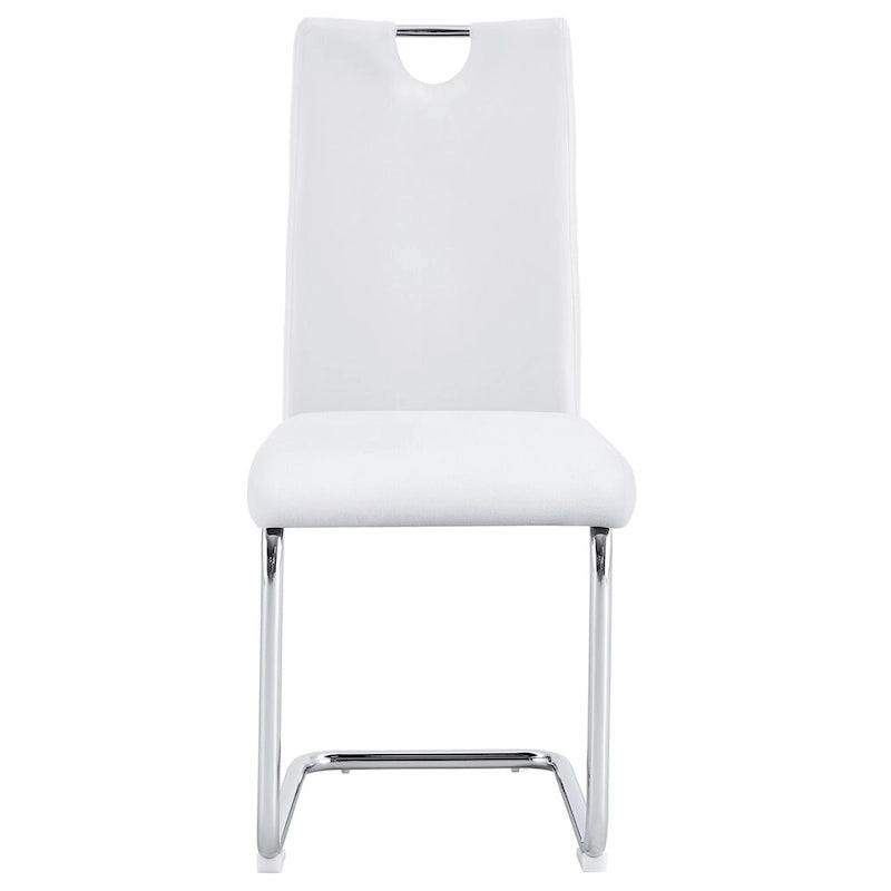 Table à manger ronde avec 4 chaises